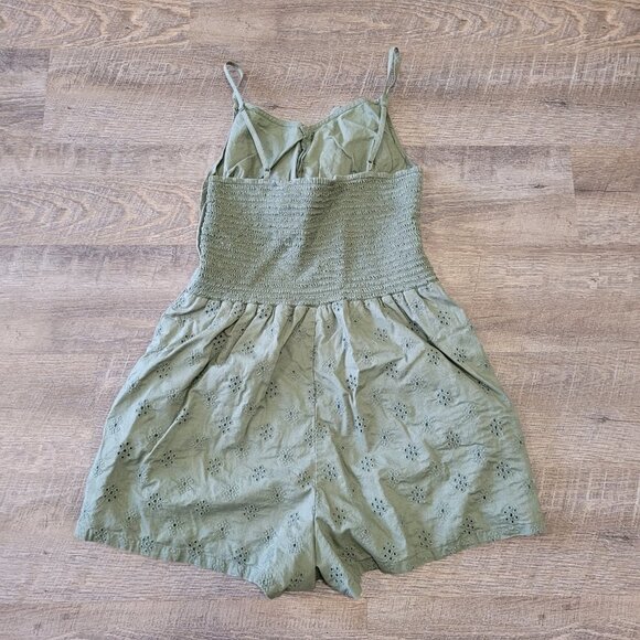 AERIE | Cutout Tie Front Romper | Sz. S - Picture 6 of 8